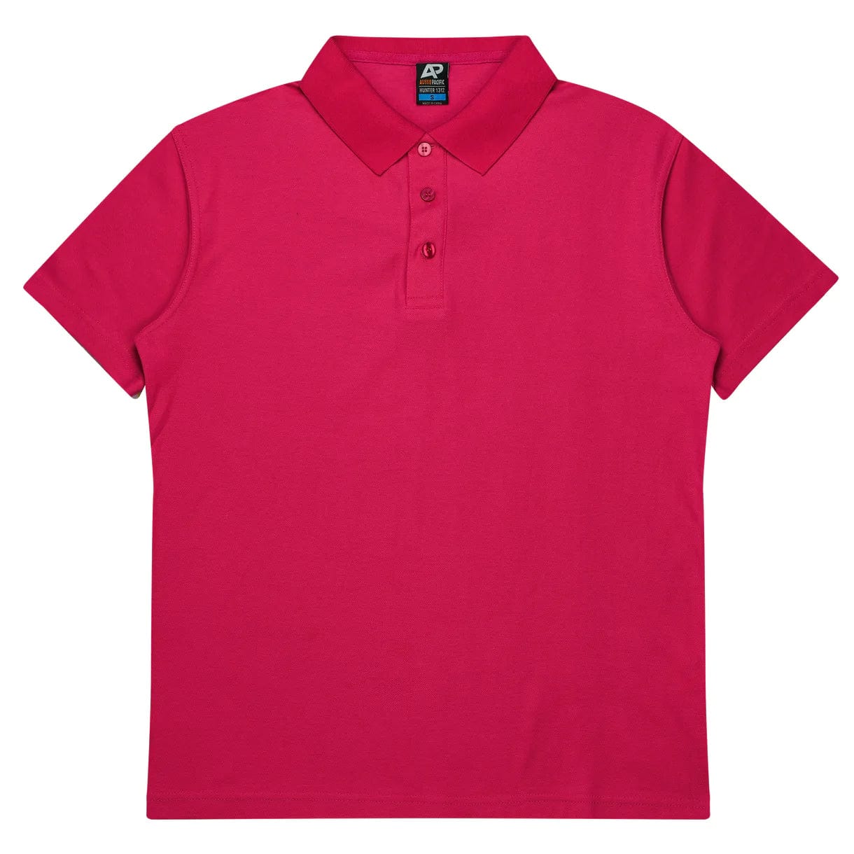 Aussie Pacific Polos / Shirts Fuschia / 4 Aussie Pacific Hunter Kids Polo