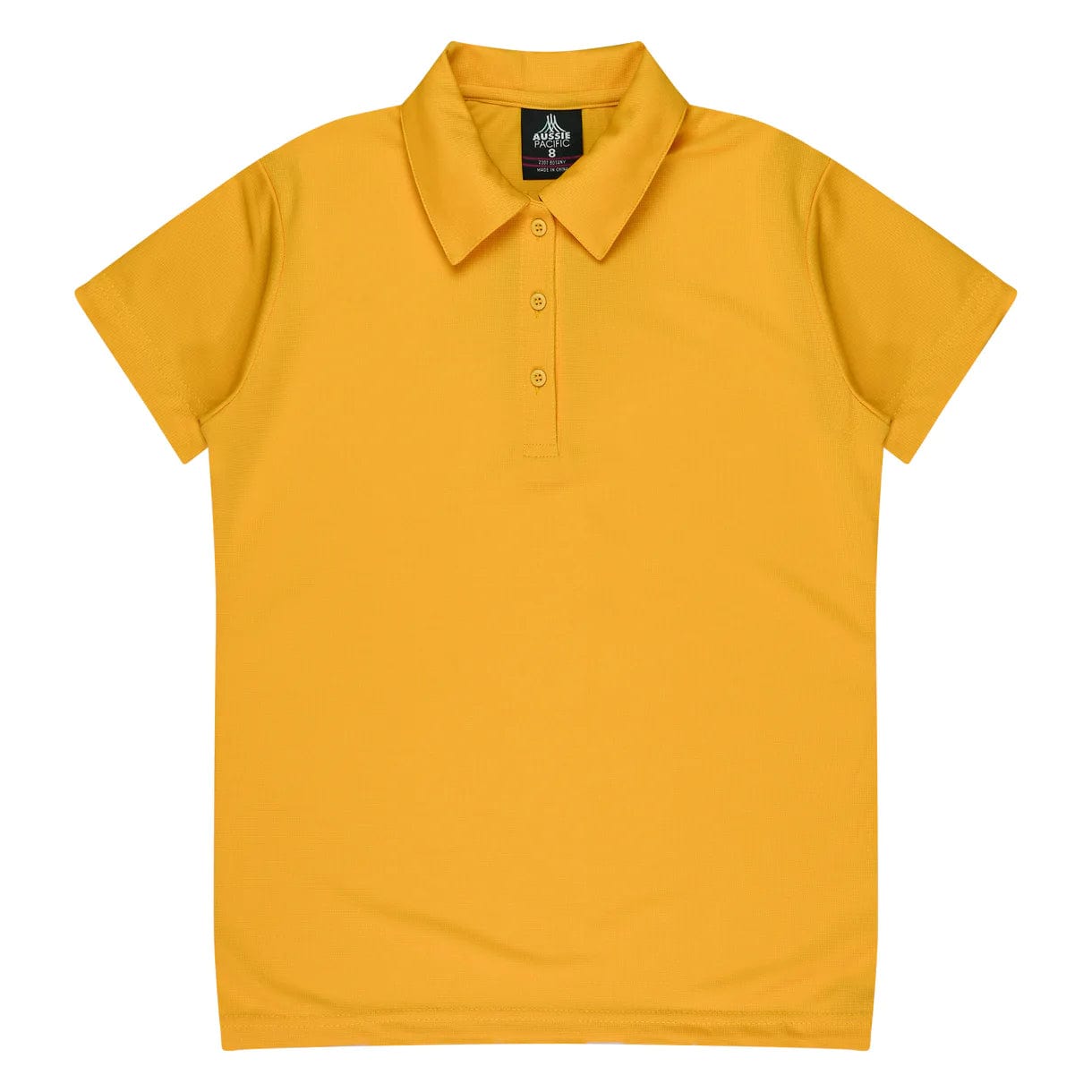 Aussie Pacific Polos / Shirts Gold / 6 Aussie Pacific Botany Ladies Polo