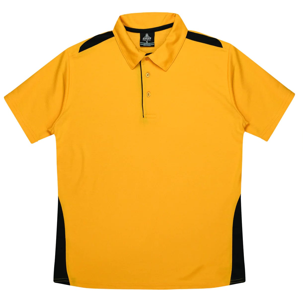Aussie Pacific Polos / Shirts Gold/Black / 4 Aussie Pacific Paterson Kids Polo