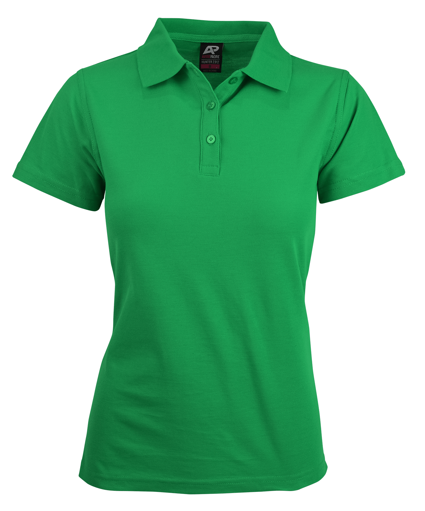 Aussie Pacific Polos / Shirts Kelly Green / 6 Aussie Pacific Hunter Ladies Polo