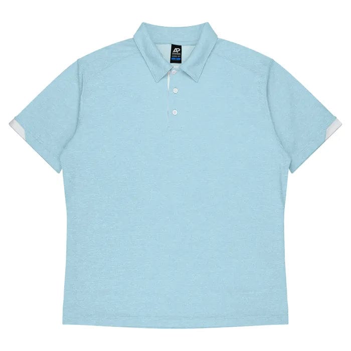 Aussie Pacific Polos / Shirts Light Blue/White / S Aussie Pacific Morris Men's Polo