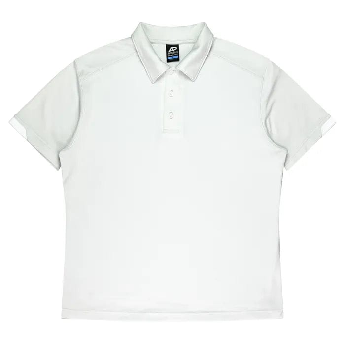 Aussie Pacific Polos / Shirts Light Grey/White / S Aussie Pacific Morris Men's Polo