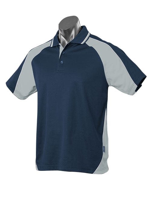 Aussie Pacific Polos / Shirts Navy/Ashe/White / S Aussie Pacific Panorama Men's Polo