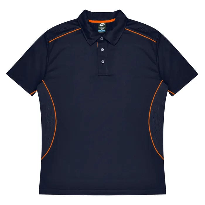 Aussie Pacific Polos / Shirts Navy/Fluoro Orange / S Aussie Pacific Kuranda Men's Polo