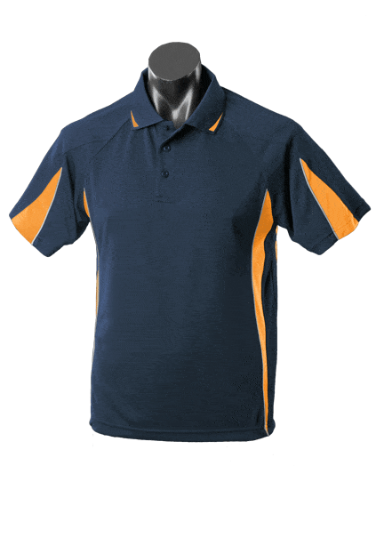Aussie Pacific Polos / Shirts Navy/Gold / 4 Aussie Pacific Eureka Kids Polo