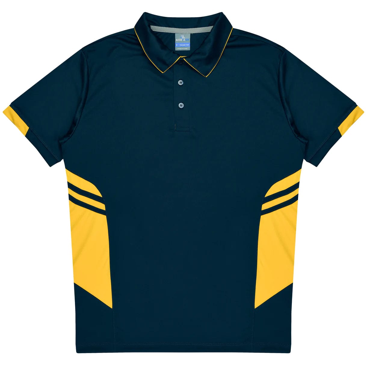 Aussie Pacific Polos / Shirts Navy/Gold / 4 Aussie Pacific Tasman Kids Polo