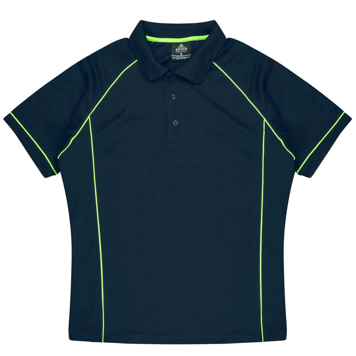 Aussie Pacific Polos / Shirts Navy/Green / S Aussie Pacific Endeavour Men's Polo
