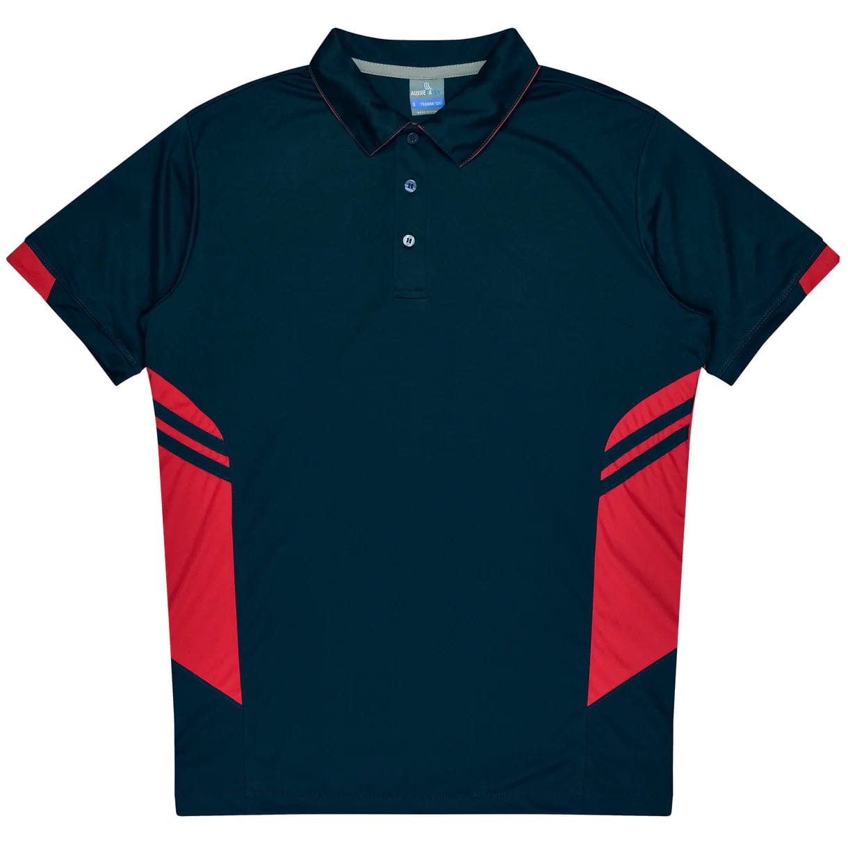Aussie Pacific Polos / Shirts Navy/Red / 4 Aussie Pacific Tasman Kids Polo