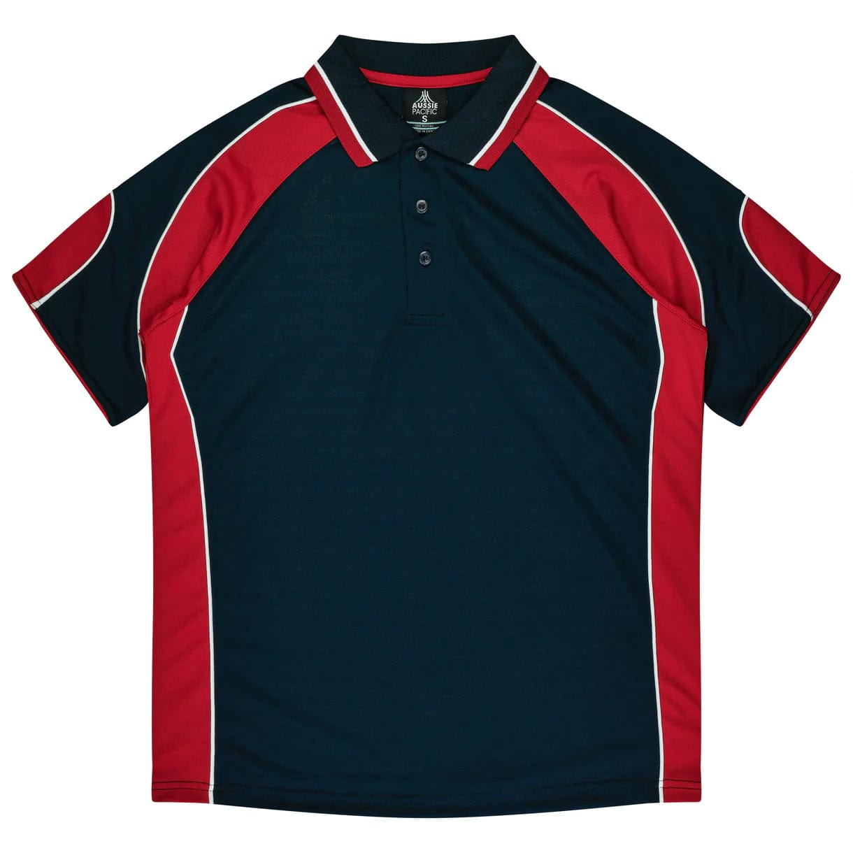 Aussie Pacific Polos / Shirts Navy/Red / 6 Aussie Pacific Murray Kids Polo