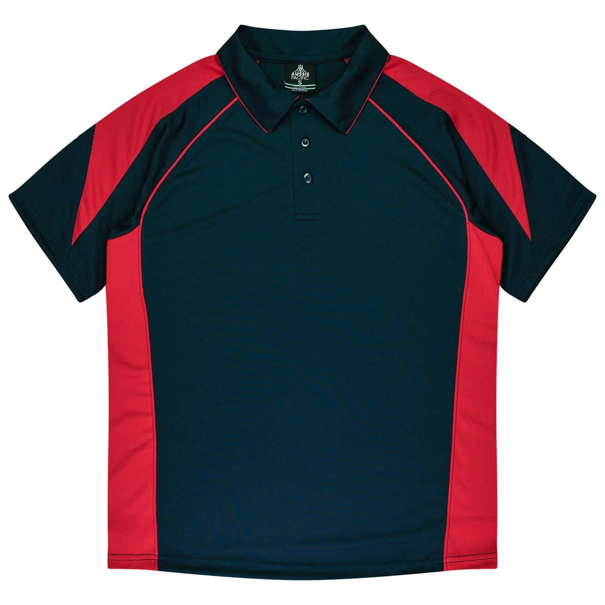 Aussie Pacific Polos / Shirts Navy/Red / 6 Aussie Pacific Premier Kids Polo