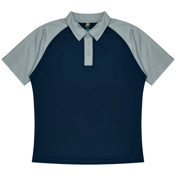 Aussie Pacific Polos / Shirts Navy/Silver / S Aussie Pacific Manly Men's Polo