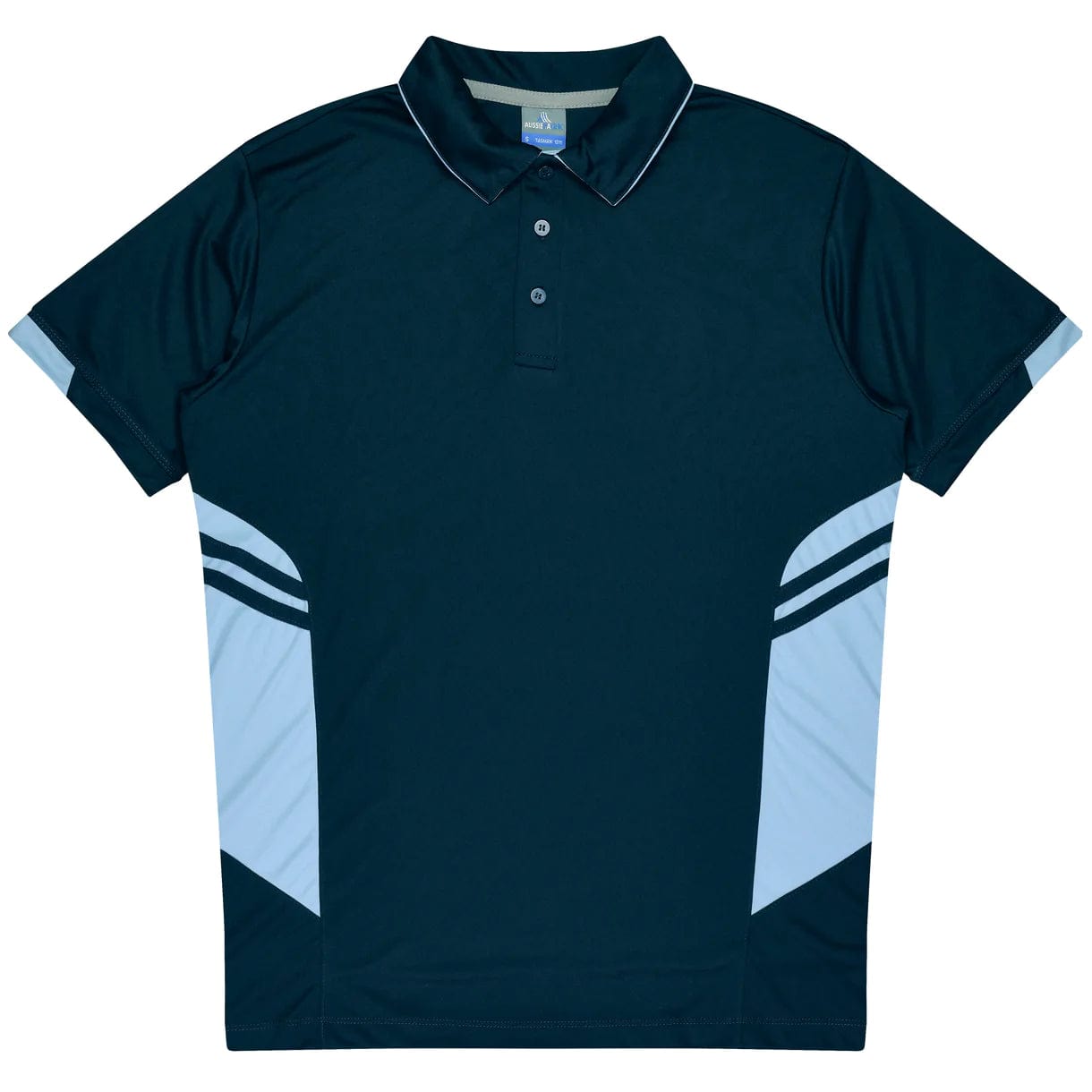 Aussie Pacific Polos / Shirts Navy/Sky / 4 Aussie Pacific Tasman Kids Polo