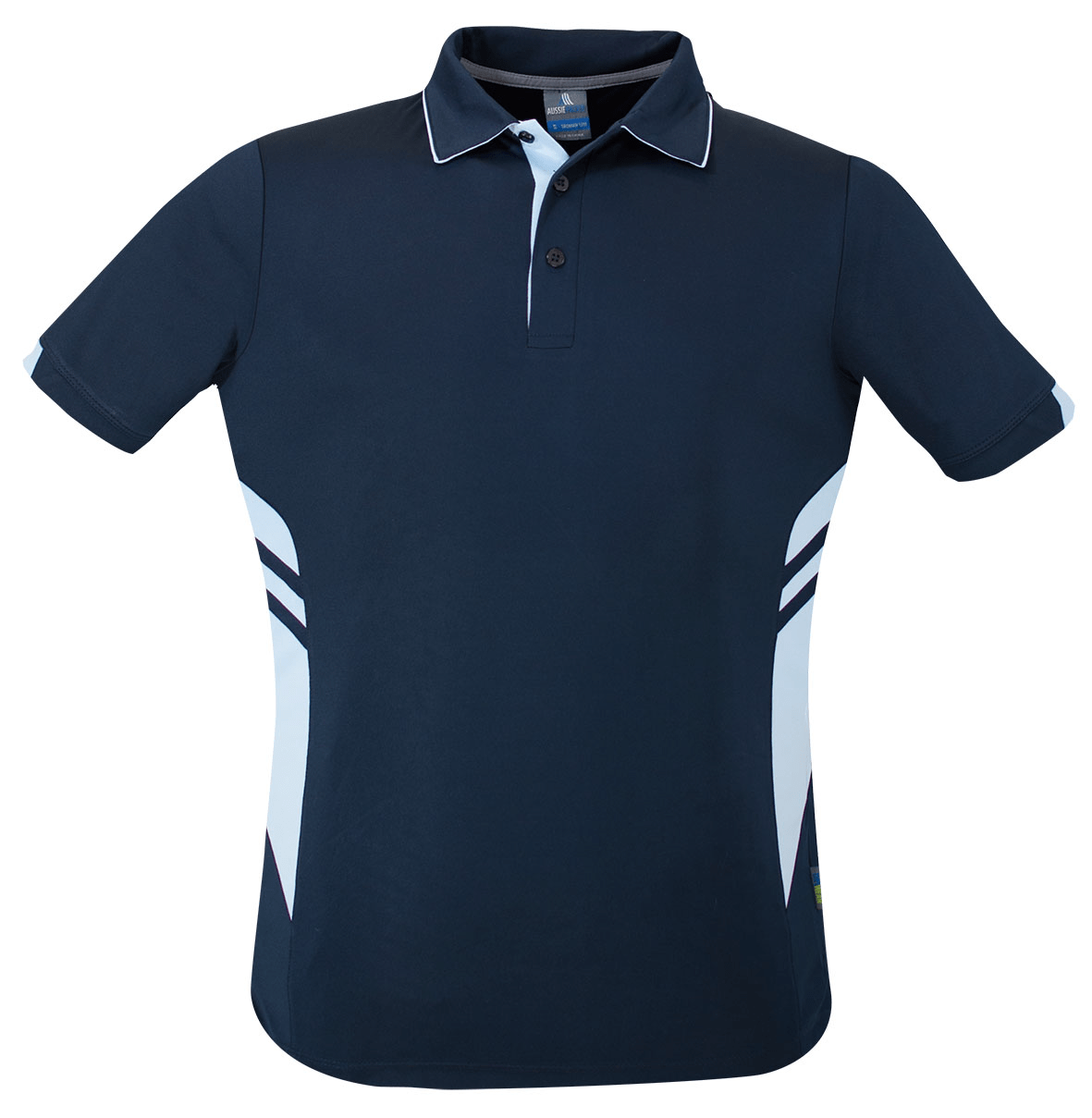 Aussie Pacific Polos / Shirts Navy/Sky / S Aussie Pacific Tasman Men's Polo