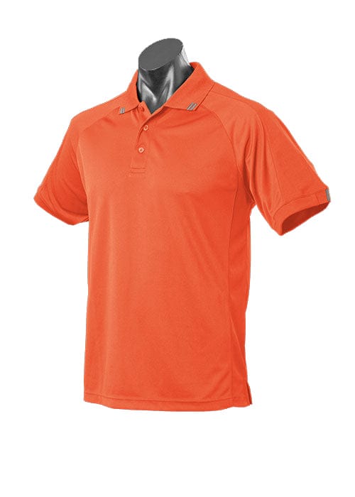 Aussie Pacific Polos / Shirts Orange/Slate / S Aussie Pacific Flinders Men's Polo
