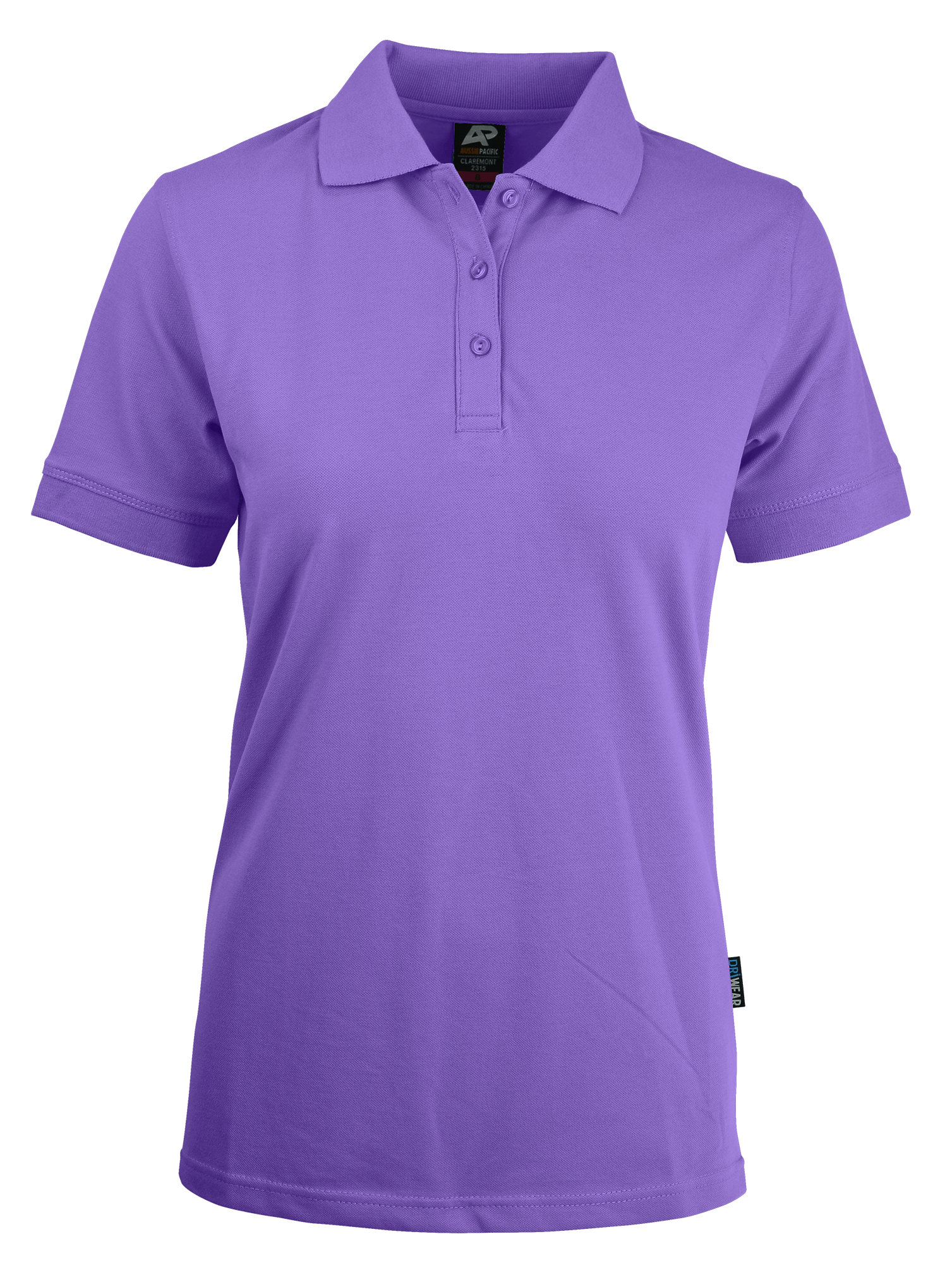 Aussie Pacific Polos / Shirts Purple / 6 Aussie Pacific Claremont Ladies Polo