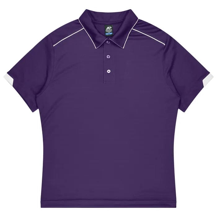 Aussie Pacific Polos / Shirts Purple/White / S Aussie Pacific Currumbin Men's Polo