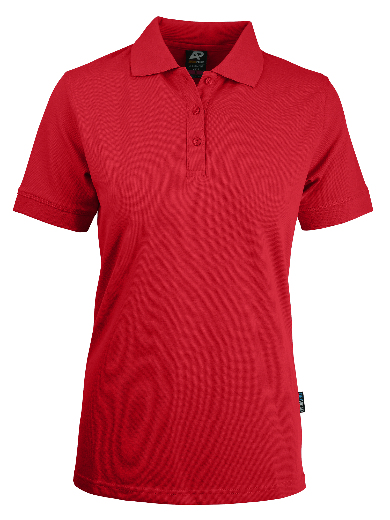 Aussie Pacific Polos / Shirts Red / 6 Aussie Pacific Claremont Ladies Polo