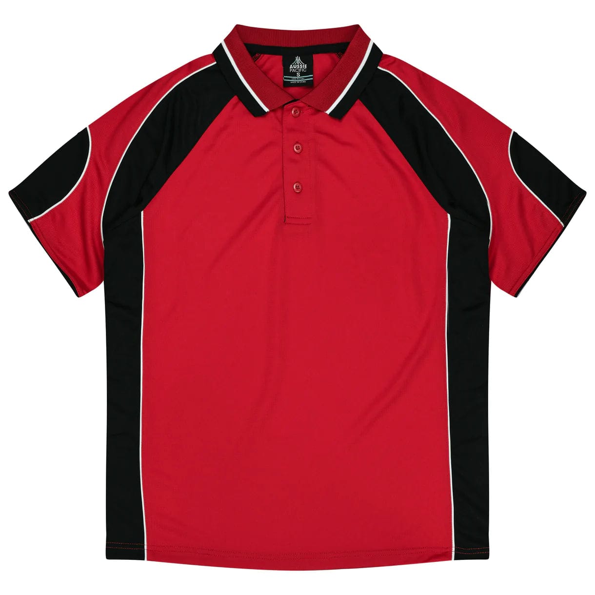 Aussie Pacific Polos / Shirts Red/Black / S Aussie Pacific Murray Men's Polo
