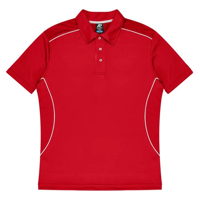 Aussie Pacific Polos / Shirts Red/White / S Aussie Pacific Kuranda Men's Polo