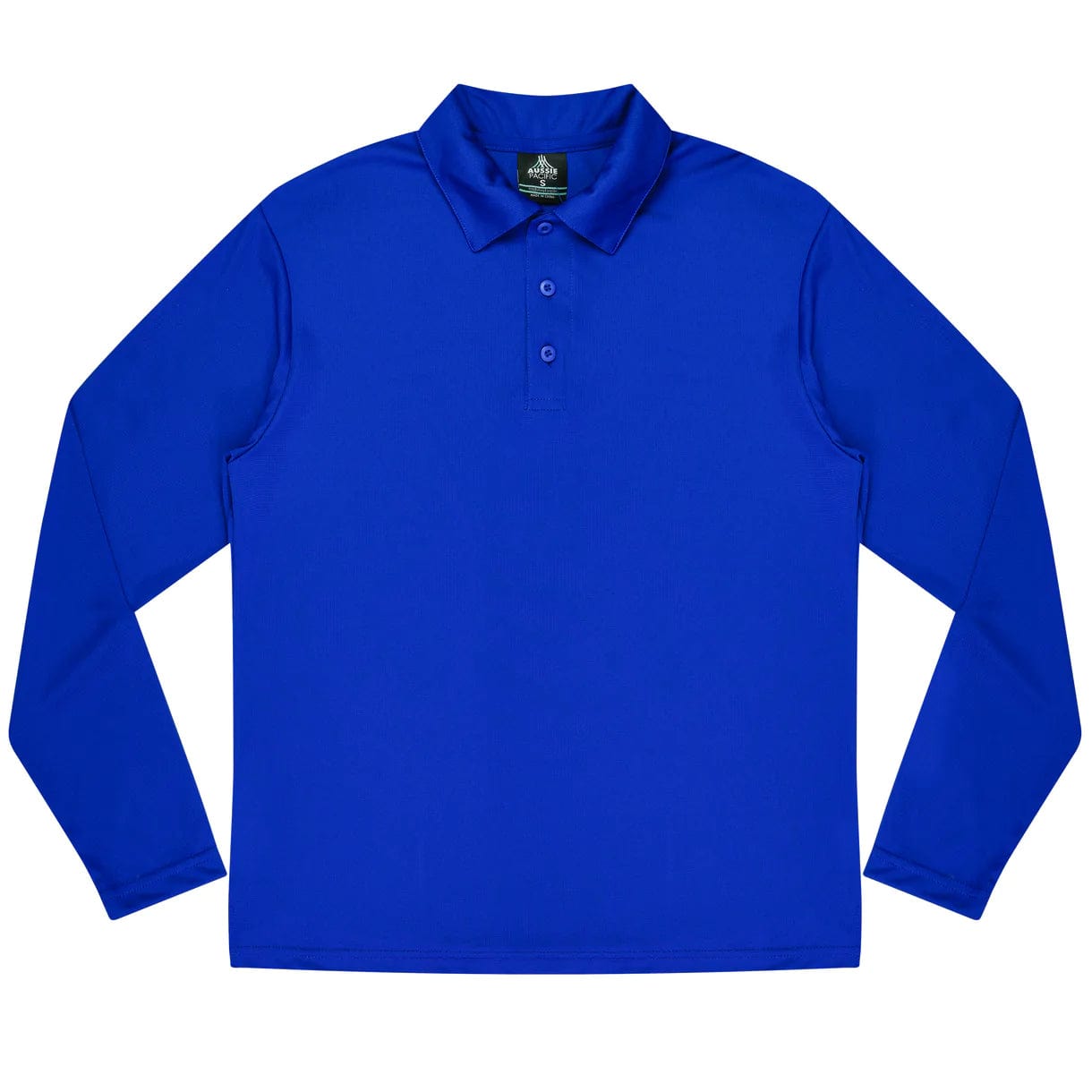 Aussie Pacific Polos / Shirts Royal / 4 Aussie Pacific Botany Long Sleeve Kids Polo