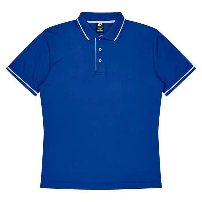 Aussie Pacific Polos / Shirts Royal/White / S Aussie Pacific Cottesloe Men's Polo