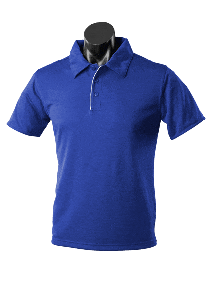 Aussie Pacific Polos / Shirts Royal/White / S Aussie Pacific Yarra Men's Polo
