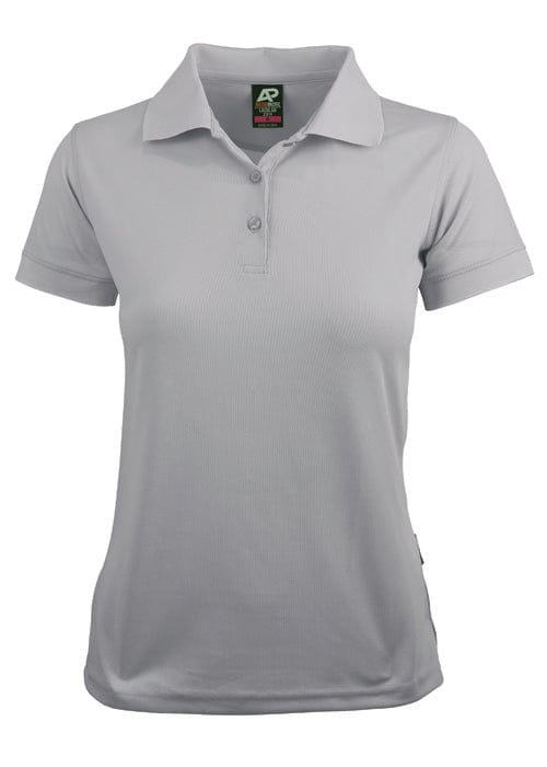 Aussie Pacific Polos / Shirts Silver / 6 Aussie Pacific Lachlan Ladies Polo