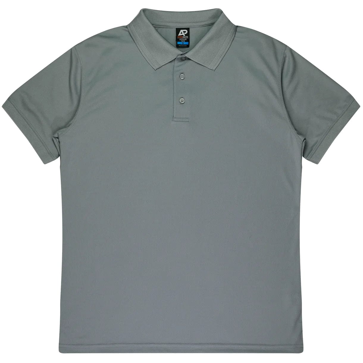 Aussie Pacific Polos / Shirts Silver / S Aussie Pacific Lachlan Men's Polo
