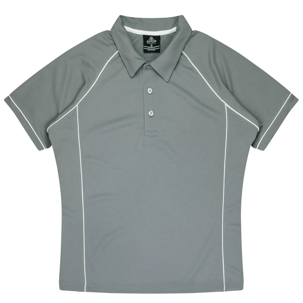 Aussie Pacific Polos / Shirts Silver/White / S Aussie Pacific Endeavour Men's Polo
