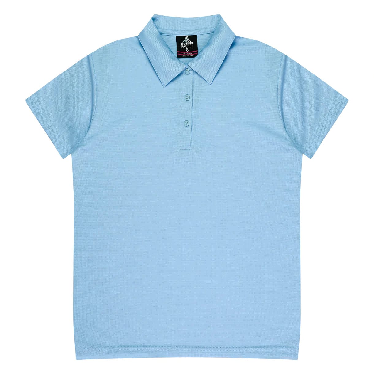 Aussie Pacific Polos / Shirts Sky / 6 Aussie Pacific Botany Ladies Polo