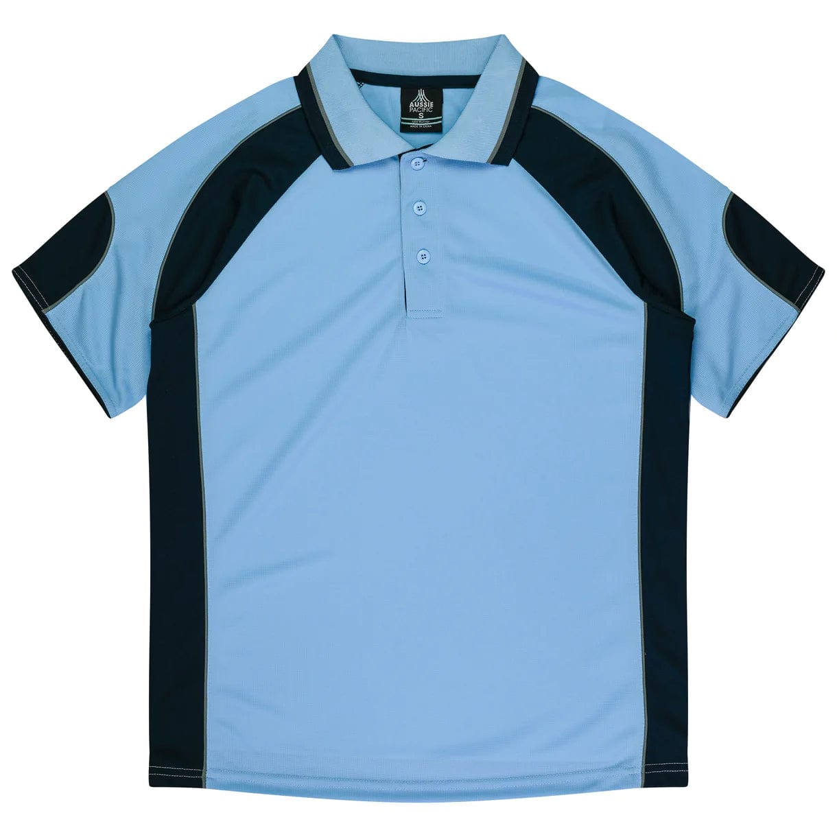 Aussie Pacific Polos / Shirts Sky/Navy / S Aussie Pacific Murray Men's Polo