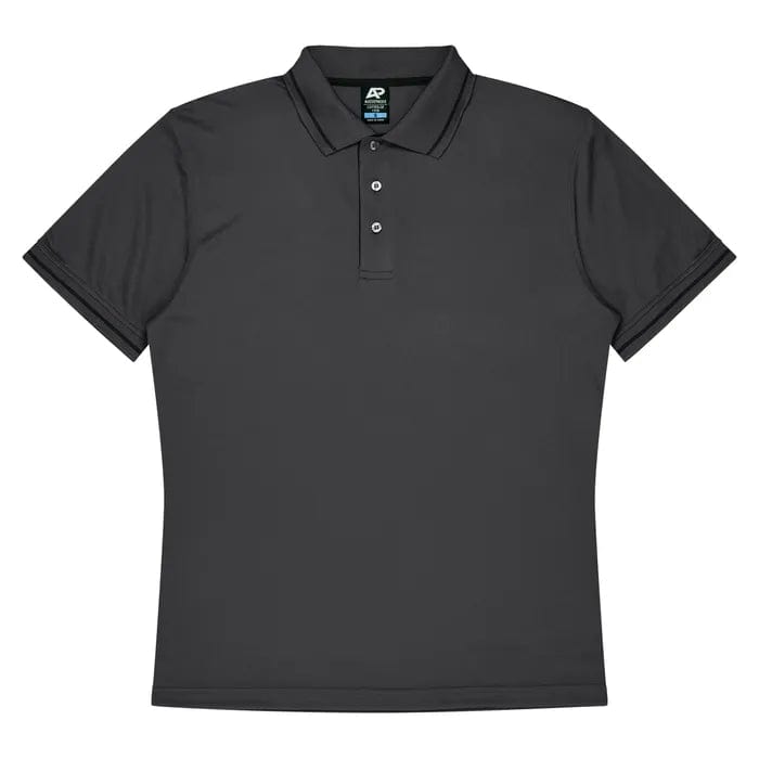 Aussie Pacific Polos / Shirts Slate/Black / S Aussie Pacific Cottesloe Men's Polo