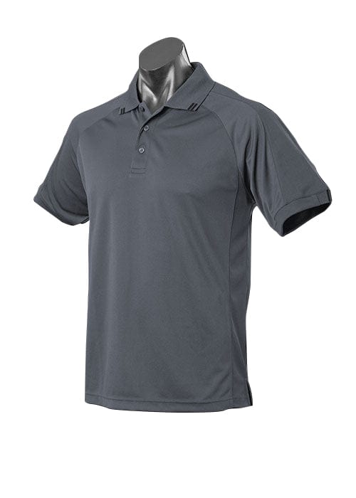 Aussie Pacific Polos / Shirts Slate/Black / S Aussie Pacific Flinders Men's Polo