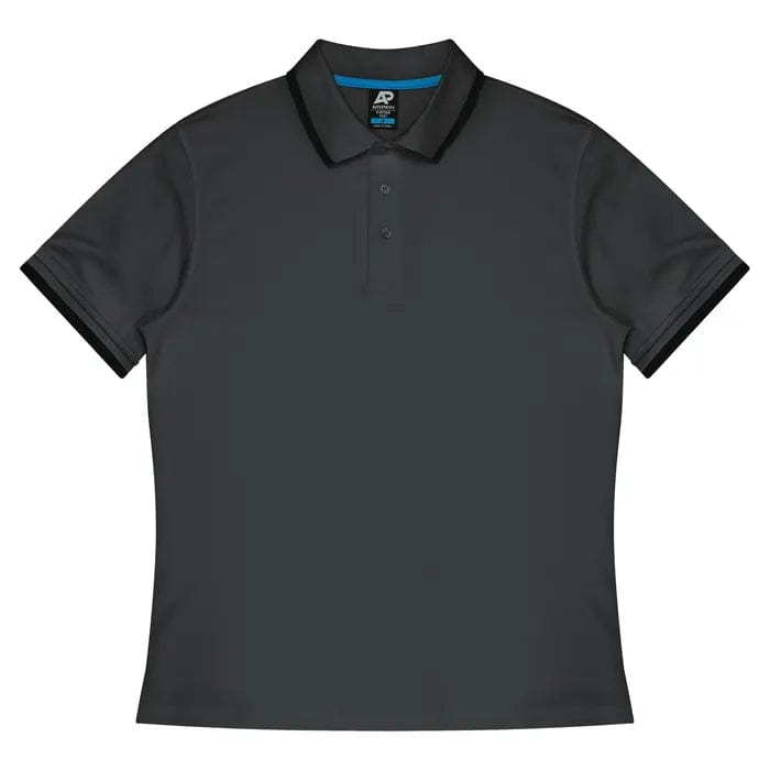 Aussie Pacific Polos / Shirts Slate/Black / S Aussie Pacific Portsea Men's Polo