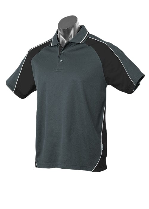 Aussie Pacific Polos / Shirts Slate/Black/White / S Aussie Pacific Panorama Men's Polo
