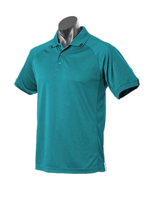 Aussie Pacific Polos / Shirts Teal/Black / S Aussie Pacific Flinders Men's Polo