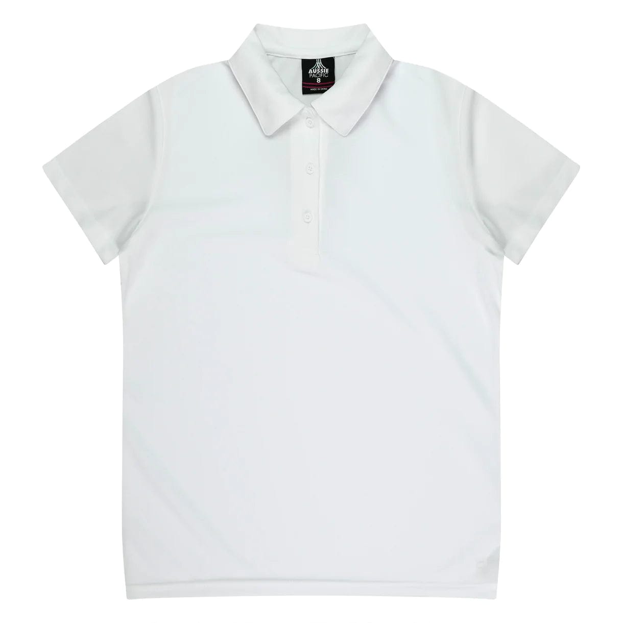Aussie Pacific Polos / Shirts White / 6 Aussie Pacific Botany Ladies Polo