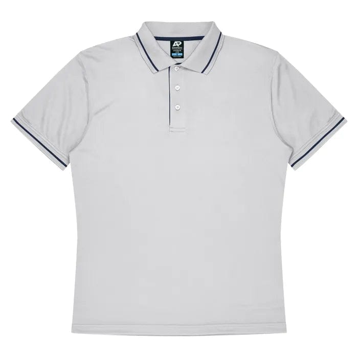 Aussie Pacific Polos / Shirts White/Navy / S Aussie Pacific Cottesloe Men's Polo