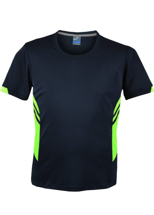 Aussie Pacific T-Shirts Navy/Neon Green / S Aussie Pacific Tasman Men's Tee