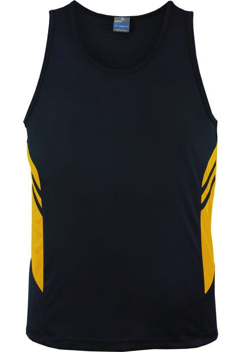 Aussie Pacific Tanks / Singlets Navy/Gold / S Aussie Pacific Tasman Men's Singlet