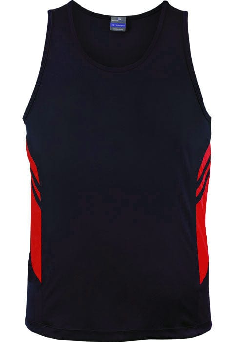 Aussie Pacific Tanks / Singlets Navy/Red / S Aussie Pacific Tasman Men's Singlet