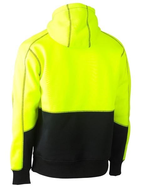 Bisley Hoodies Bisley Hi Vis Fleece Hoodie Pullover