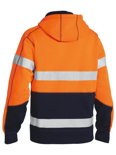 Bisley Hoodies Bisley Taped Hi Vis Fleece Hoodie