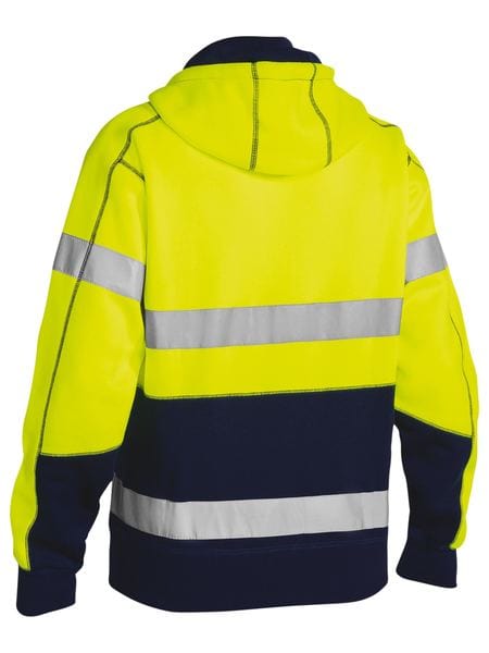 Bisley Hoodies Bisley Taped Hi Vis Fleece Hoodie