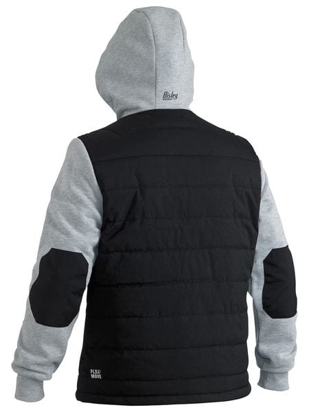 Bisley Jackets / Vests Bisley Flx & Move Contrast Puffer Fleece Hooded Jacket