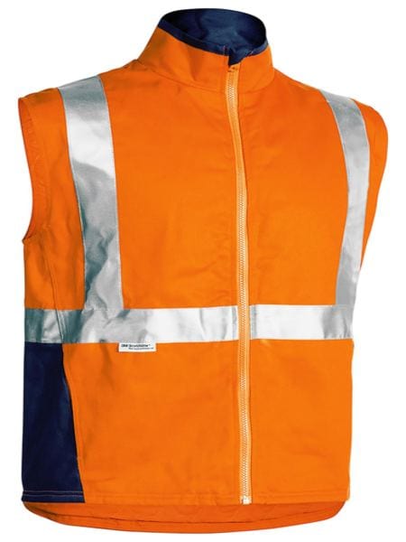 Bisley Jackets / Vests Bisley Taped Hi Vis 3 in 1 Drill Jacket