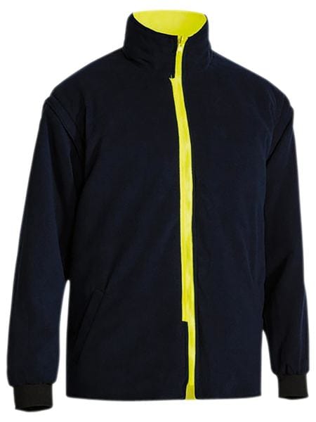 Bisley Jackets / Vests Bisley Taped Hi Vis 5 in 1 Rain Jacket