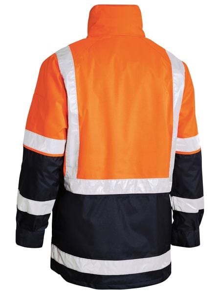 Bisley Jackets / Vests Bisley Taped Hi Vis 5 in 1 Rain Jacket