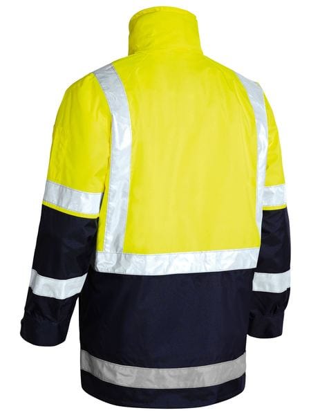 Bisley Jackets / Vests Bisley Taped Hi Vis 5 in 1 Rain Jacket