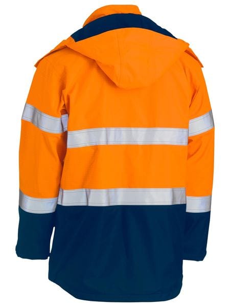 Bisley Jackets / Vests Bisley Taped Hi Vis FR Wet Weather Shell Jacket